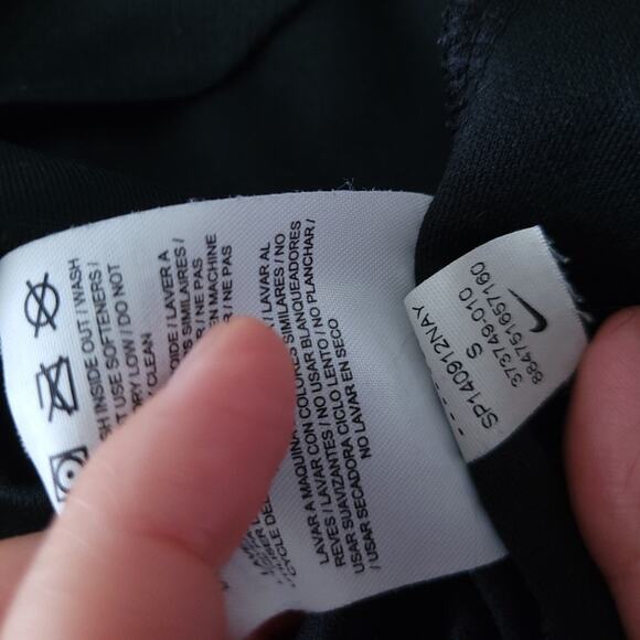 Nike Golf Jim Beam Logo Polo Shirt Men Size Small Black Short Sleeve Athleisure - Picture 6 of 7